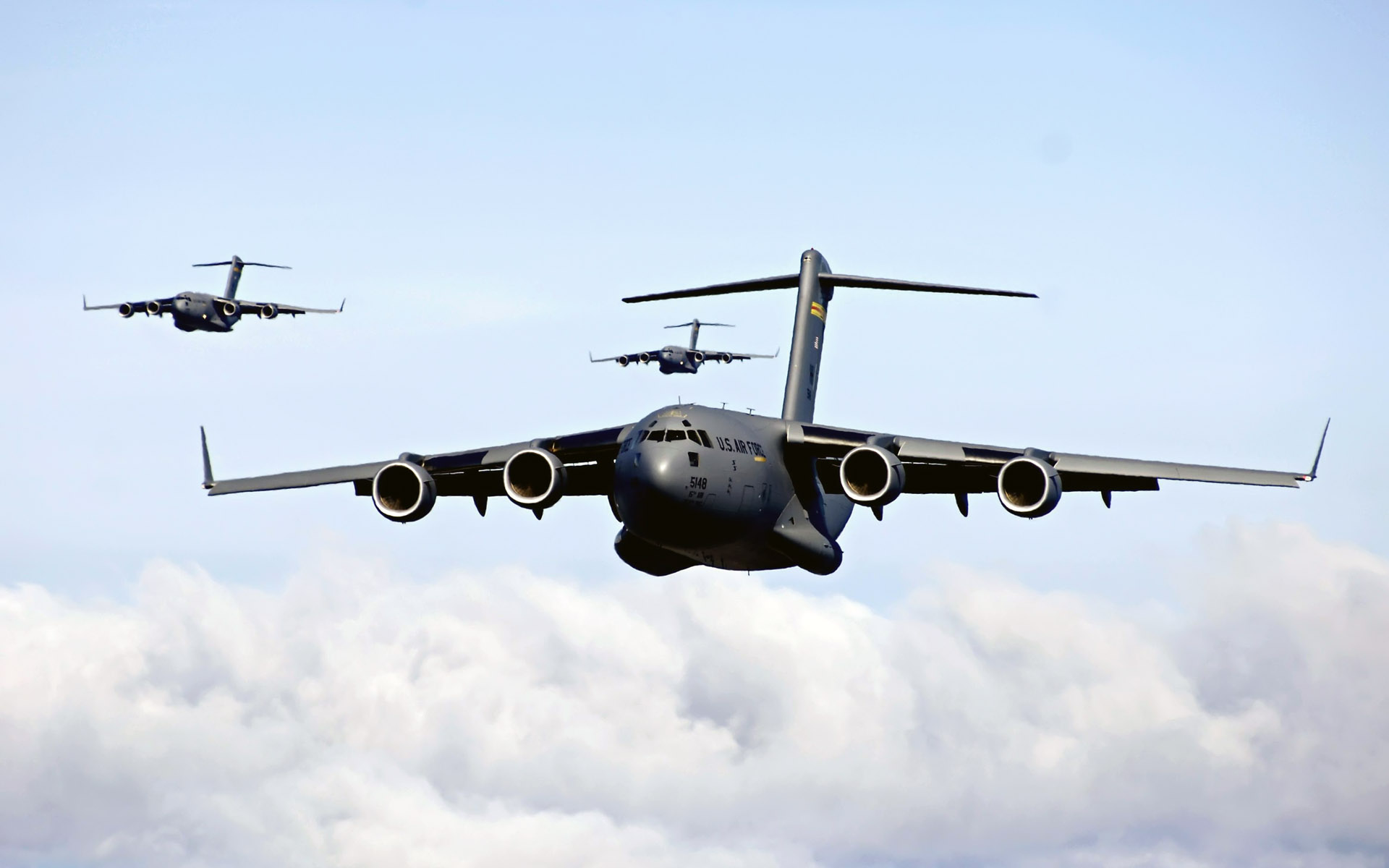 C 17 Globemaster IIIs Intra theater Heavy Airlift Support146013147